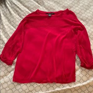 89th & MADISON quarter sleeve shirt